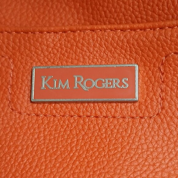 Kim Rogers Burnt Orange Adjustable Long Strap Crossbody/ Shoulder Bag - Picture 11 of 11